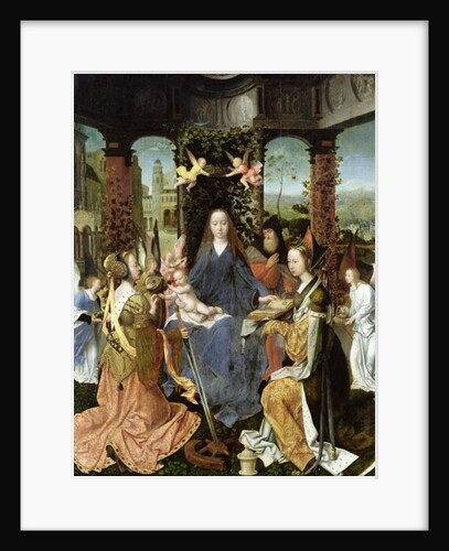 Madonna and Child with Mary Magdalene and St. Catherine by Jan Gossaert