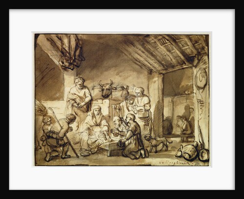 The Adoration of the Shepherds by Samuel van Hoogstraten