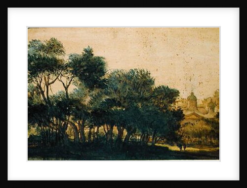 Landscape with a Castle in the Background by Roelandt Roghman