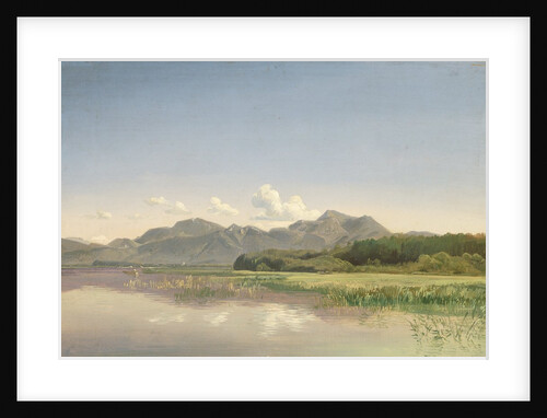 The Chiemsee at Stock by Johann Beckmann