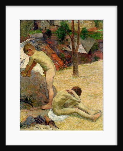 Breton Boys Bathing, 1888 by Paul Gauguin