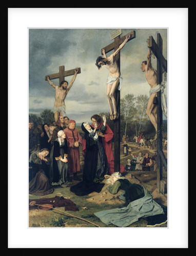 Crucifixion, 1873 by Eduard Karl Franz von Gebhardt