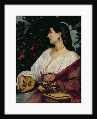 The Mandolin Player, 1865 by Anselm Feuerbach
