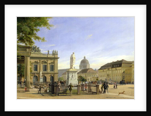 New Guardshouse, Arsenal, Prince's Palace and Castle in Berlin, 1849 by Johann Philipp Eduard Gartner