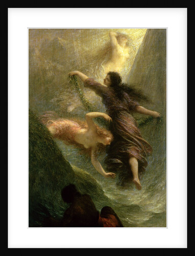 Rheingold, first scene, 1888 by Ignace Henri Jean Fantin-Latour