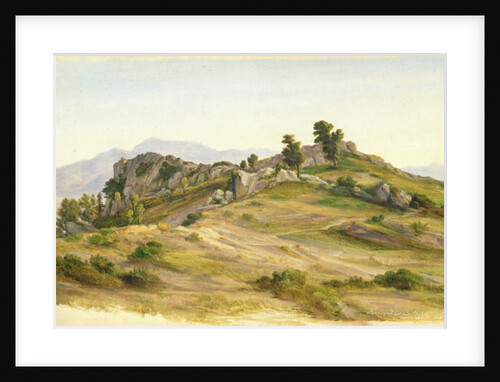 The Serpentara at Olevano, 1824 by Joachim Faber
