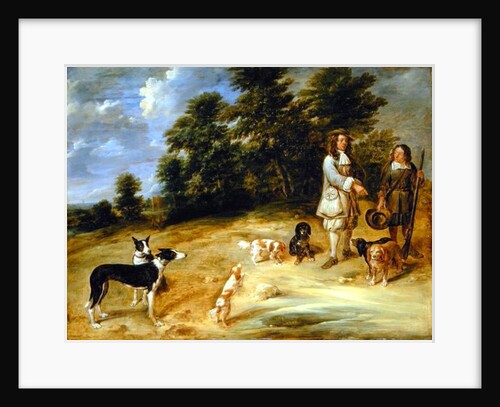 The Hunter by Gonzales Coques