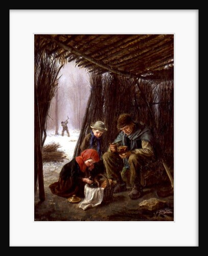 The Woodcutter's Meal, 1873 by Pierre Edouard Frere