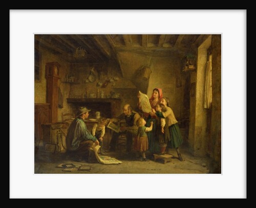 The Art Dealer by Pierre Edouard Frere