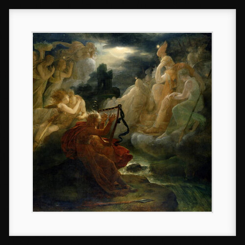 On the Bank of the Lora, Ossian Conjures up a Spirit with the Sound of his Harp, c.1811 by Francois Pascal Simon Baron Gerard