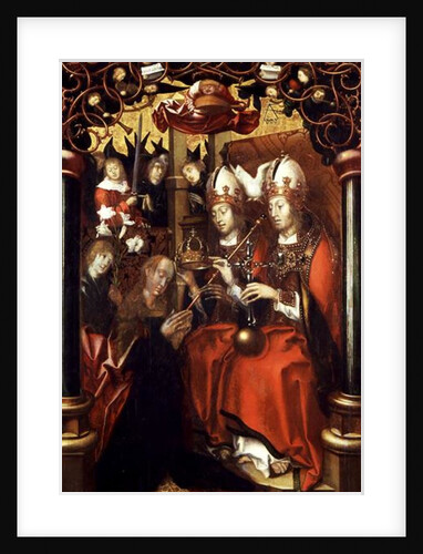 The Crowning of the Virgin Mary by Hans Fries