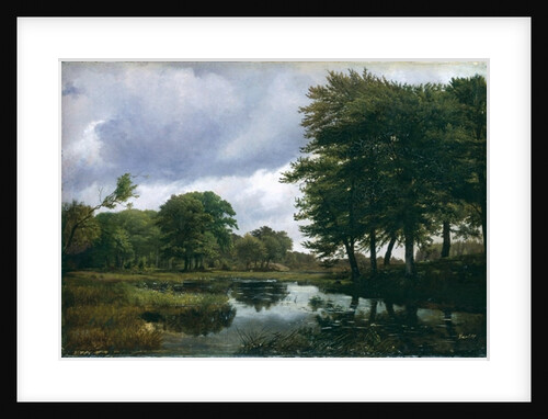 Landscape at Silkeborg, 1833 by Louis Gurlitt