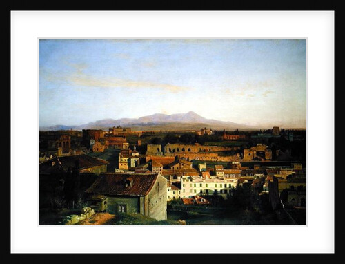 View from Rome, 1845 by Louis Gurlitt