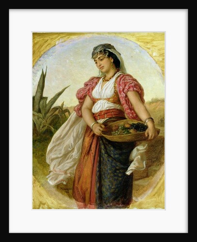 A Woman from Algiers, 1871 by John Evan Hodgson