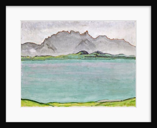 The Stockhorn Mountains and Lake Thun, 1911 by Ferdinand Hodler