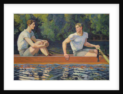 Rowers by Ludwig von Hofmann