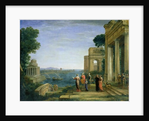 Aeneas and Dido in Carthage, 1675 by Claude Lorrain (1600-82)