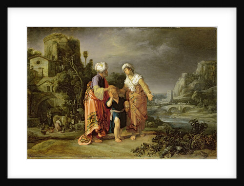 The Expulsion of Hagar, 1612 by Pieter Lastman