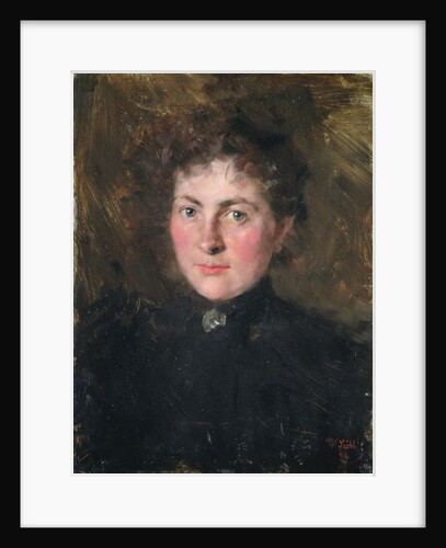 Felicia Kirchdorffer, the Niece of the Artist by Wilhelm Maria Hubertus Leibl