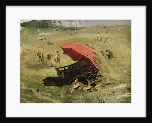 The Red Sunshade, c.1860 by Franz Seraph von Lenbach