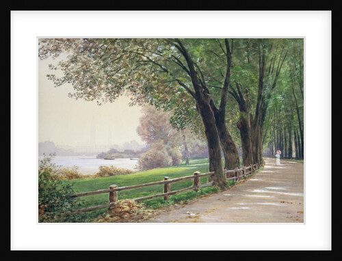 The Fontenay in Hamburg by Ascan Lutteroth