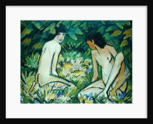 Two Nudes in the Open Air, 1920 by Otto Muller