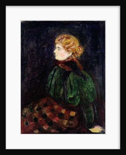 Portrait of Frau Maximilian Harden by Edvard Munch