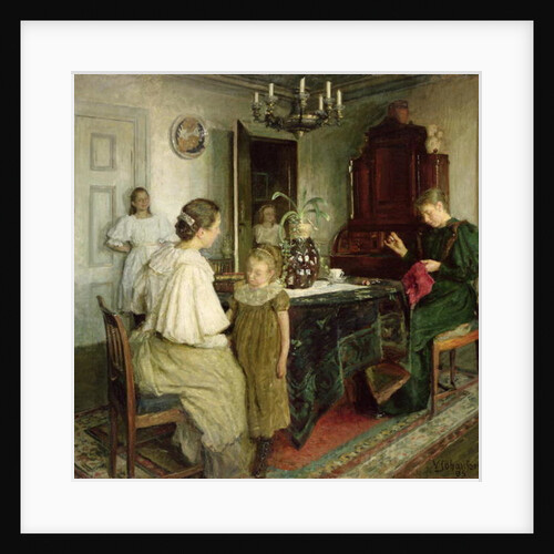 The Family of the Artist, 1895 by Viggo Johansen