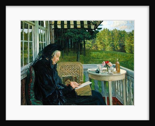 Marie Zacharias, Sunny Evening, 1904 by Leopold Karl Walter von Kalckreuth