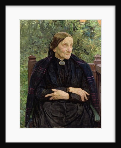 Lichtwark's Mother, 1908 by Leopold Karl Walter von Kalckreuth
