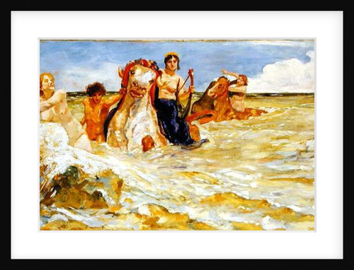 Sea Gods in the Surf, 1884-85 by Max Klinger