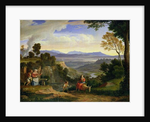 At Ronciglione, 1815 by Joseph Anton Koch