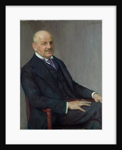 Portrait of Alfred Lichtwark 1912 by Leopold Karl Walter von Kalckreuth