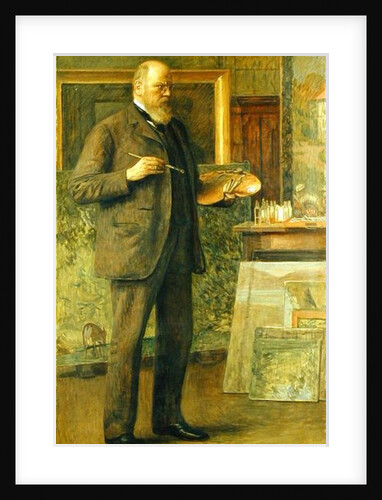 Self Portrait, 1906 by Leopold Karl Walter von Kalckreuth