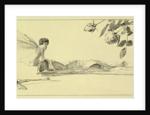 Love from a series of ten plates from 'Paraphrase on the Discovery of a Glove', published in 1881, 1878 by Max Klinger