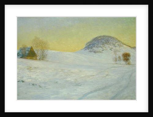 Hawk's Mountain in the Snow by Jean Paul Kayser