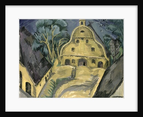Staberhof Farm on Fehmarn I, 1913 by Ernst Ludwig Kirchner