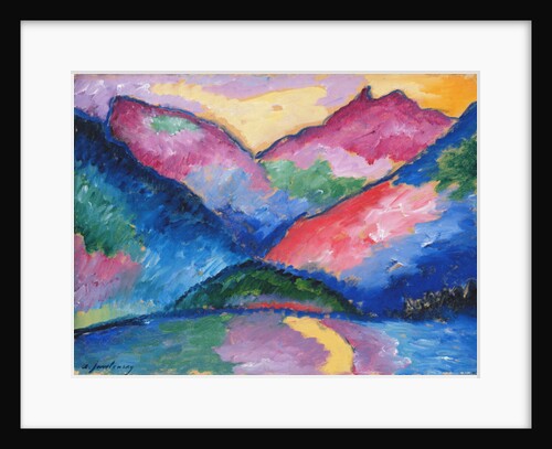 The Oy Valley, 1910 by Alexej von Jawlensky