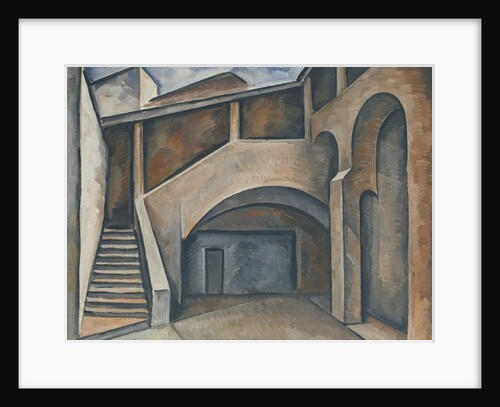 Courtyard, 1913 by Alexander Kanoldt