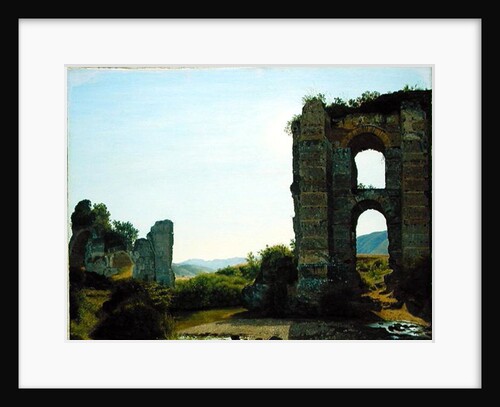 Ruin near Rome, c.1796 by Johann Martin von Rohden