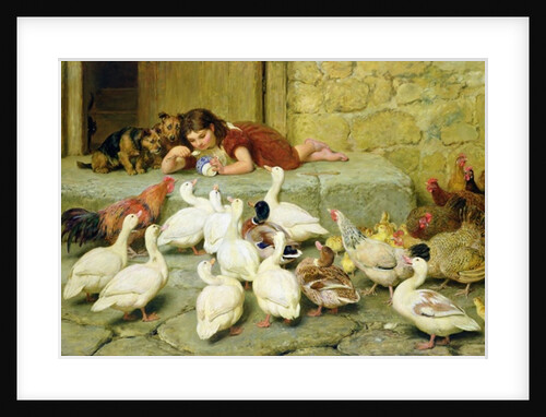 The Last Spoonful, 1880 by Briton Riviere
