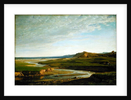 Upstream to the West, c.1860 by Valentin Ruths