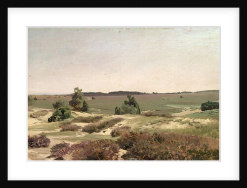 The Heath near Wilsede, 1887 by Valentin Ruths