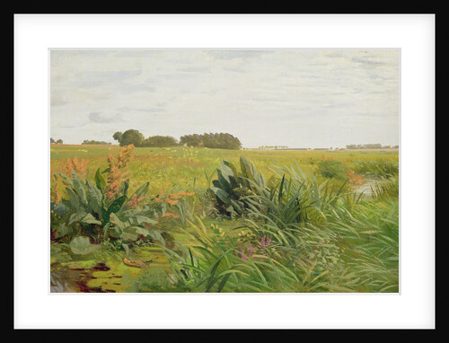 Between Geest and Marsh, c.1880 by Valentin Ruths