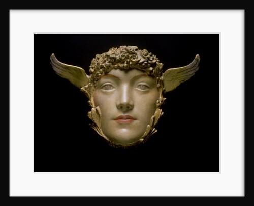 A Mask, c.1897 by Fernand Khnopff