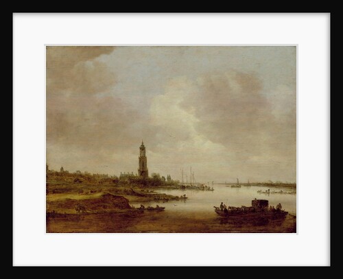 View from Rhenen by Jan Josephsz van Goyen