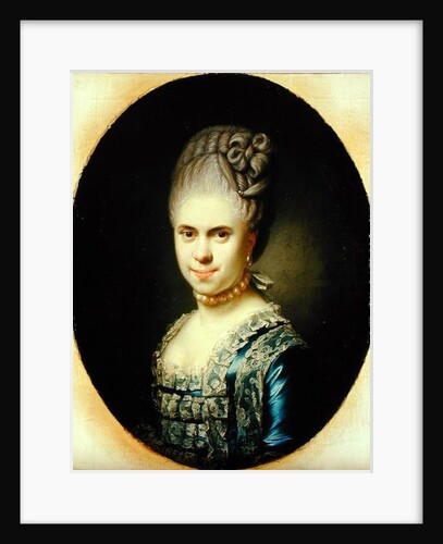 Portrait of Dorothea Maria Lienau, 1772 by Jens Juel