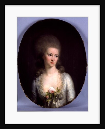 Portrait of Eleonore V. Hennings by Jens Juel