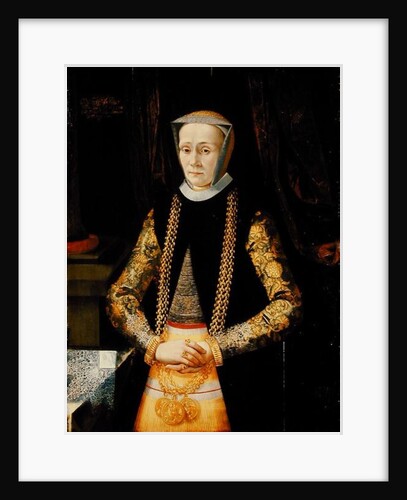 Gertrud Moller, wife of the Syndic Vincenzius Moller by Jacob Jacobsz