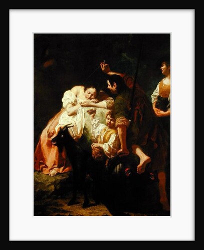 A Sleeping Shepherdess by Domenico Maggiotto